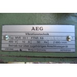 AEG MVE 33-1 Vibrationstechnik. USED.